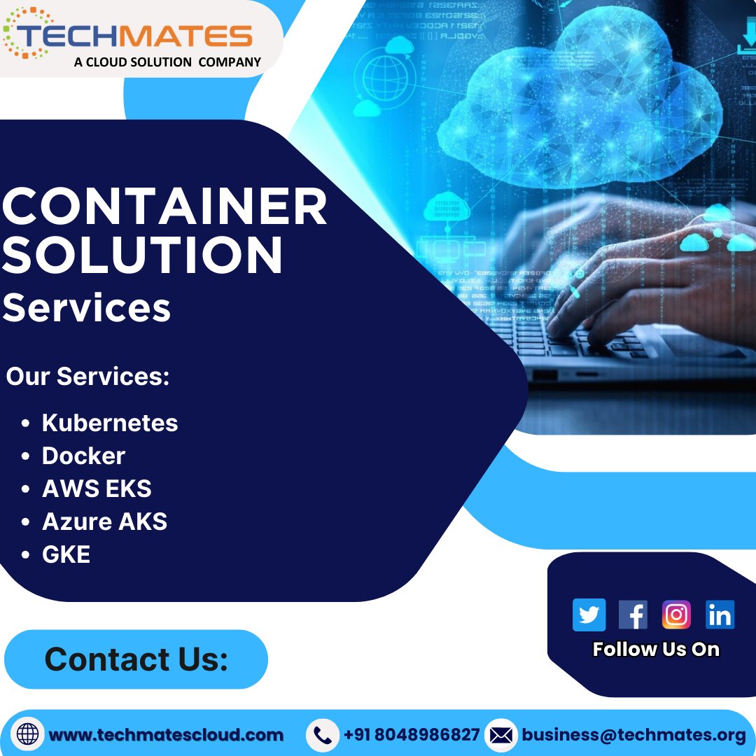 TechmatesCloud's tweet image. Sail smoothly through the waves of digital transformation with our Container Solution Services! 🌊⚓ Seamlessly streamline your applications, boost agility. Let&apos;s navigate the seas of innovation together. #ContainerizationSuccess #DigitalTransformation #SailIntoTheFuture 🚢🌟