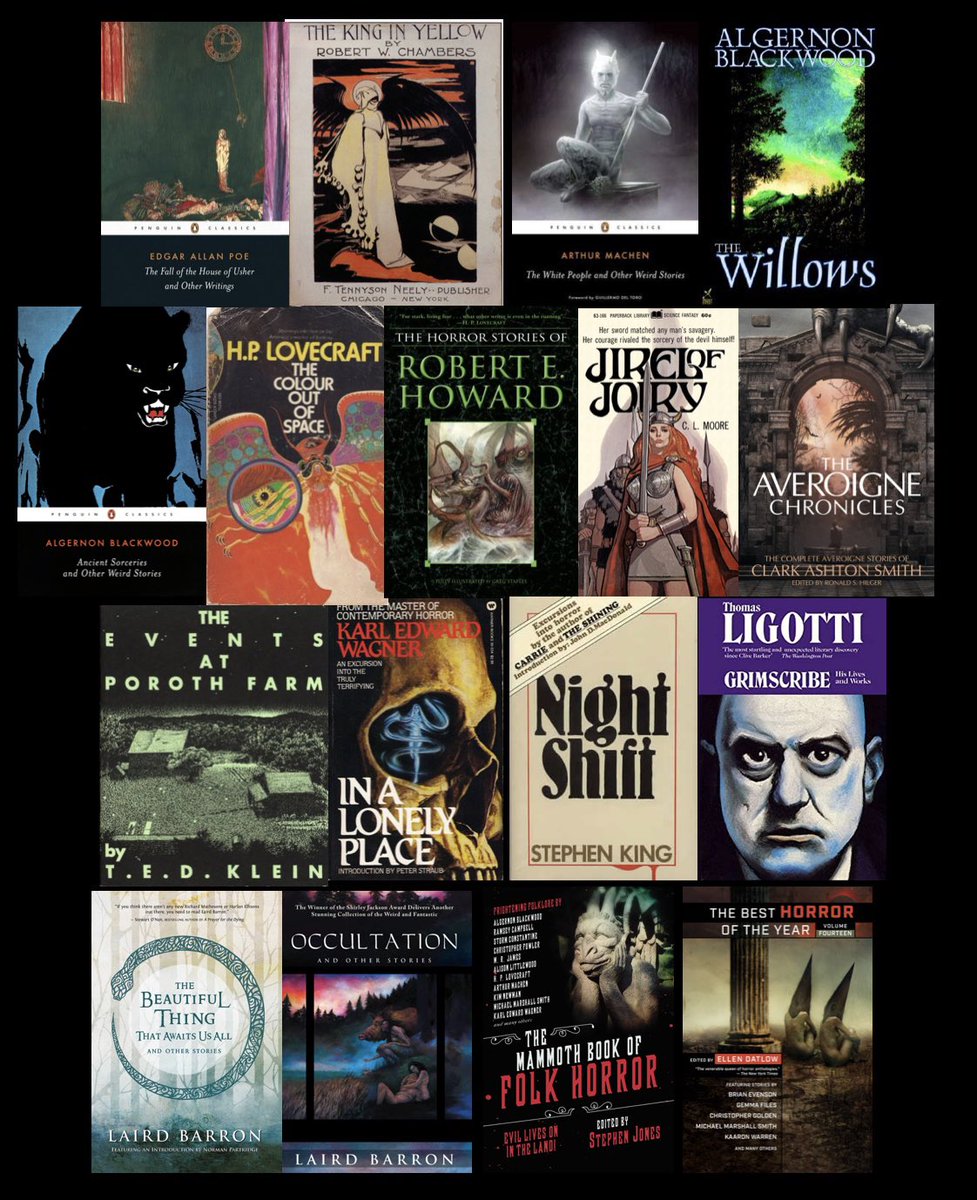 LouPendergrast's tweet image. A Few Works More with The Terrifying and Creepy 
My review and recommendations with:

The Fall of the House of Usher 
by Edgar Allan Poe 1839

The Repairer of Reputations 
by R. W. Chambers 1895

The White People 
by Arthur Machen 1904

The Willows &amp;amp; The Wendigo 
by Algernon…