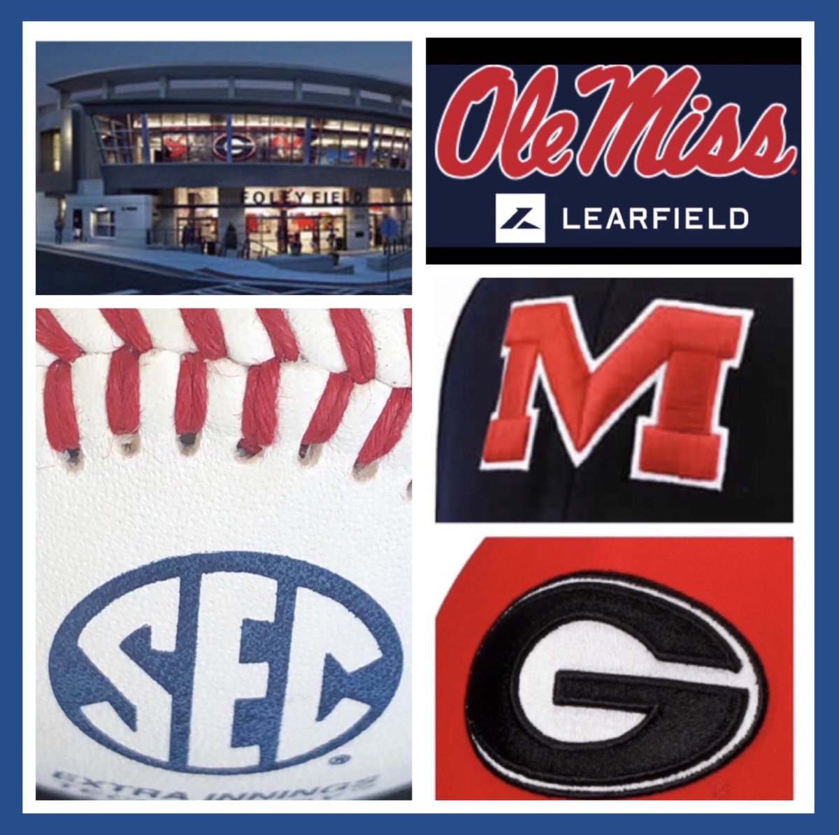 Let’s play 2! @OleMissBSB & Georgia complete the series w/ a DH here in Athens. 1st pitch 1pm central. Airtime 12:30 on the @OleMissNetwork w/@RebVoice & @HenduReb. Listen 🎧⬇️ 📻 local station olemisssports.com/sports/2018/7/… 📱 @OleMissSports app 💻 online olemisssports.com/watch/?Live=95…