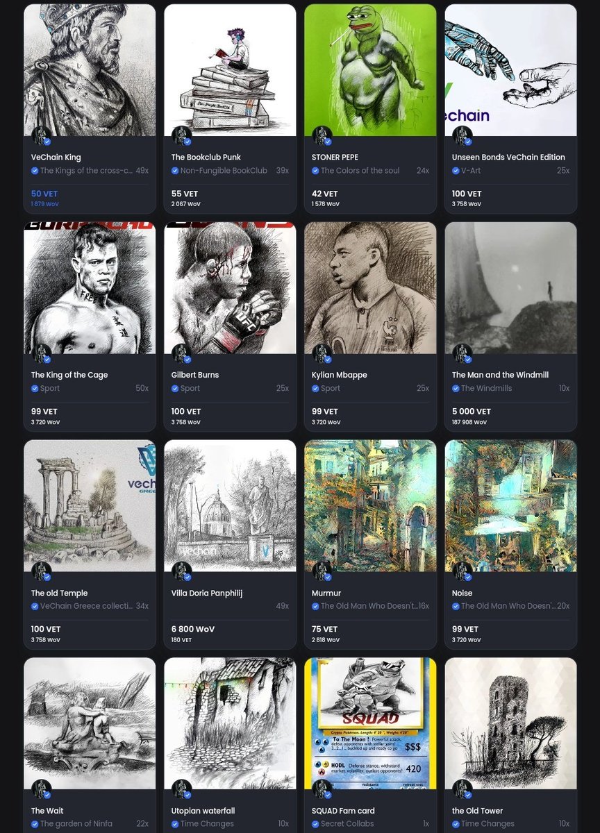 Cryptosayan7's tweet photo. GM ☕#vefam 💙
Have you already collected some ART on #vechain ???  💎

Soon new updates for New and Old 🫂 owners 👀🔥 🚀

On Secondary 
Art  By @SecretEscapeNFT  ⤵️ https://t.co/eh5YiCXZ7Y
