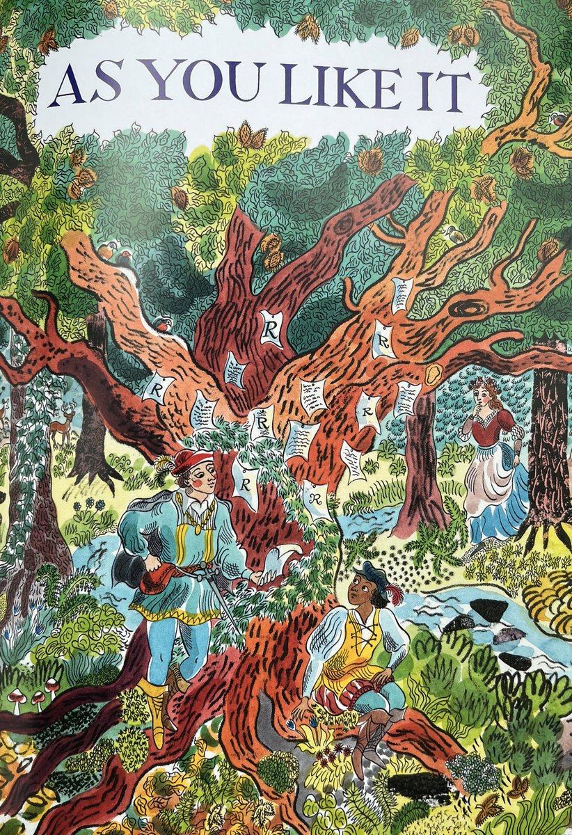 smithsmm's tweet photo. Whatever your thoughts on using #Shakespeare in the primary classroom, this a wonderful resource. It is beautifully illustrated by #EmilySutton, with brilliantly abridged texts that for all 36 plays. A fantastic and rich resource for primary schools @ShakespeareBT https://t.co/lT0SX3g6Rk
