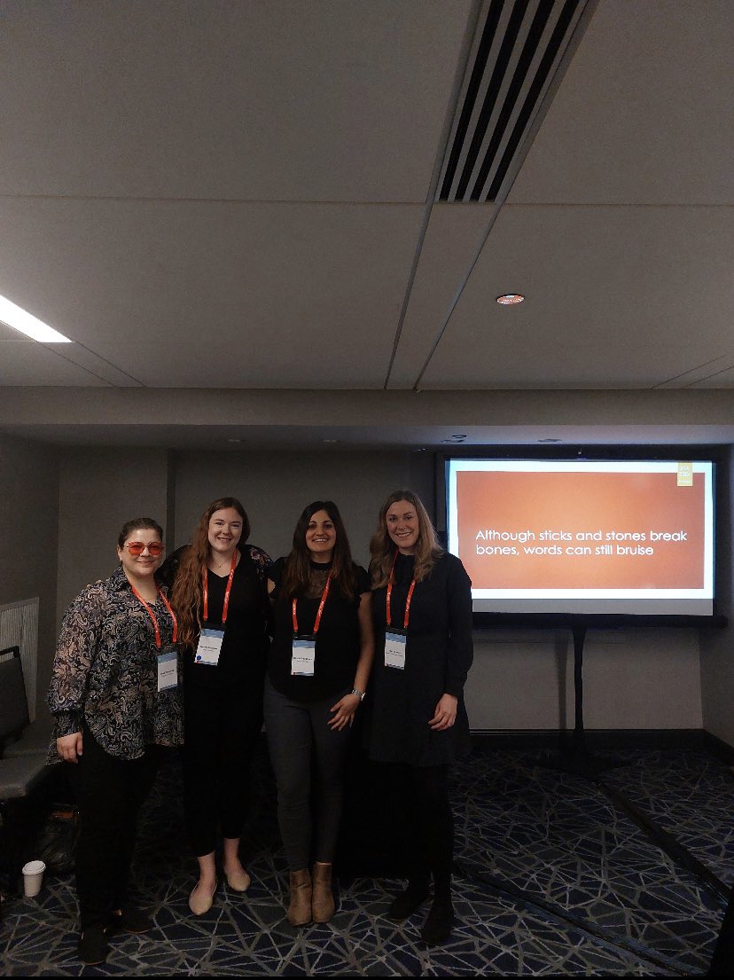 Thrilled to present with this wonderful group of women yesterday at the <a href="/SRAdolescence/">Society for Research on Adolescence</a> conference! <a href="/DrNaomiAndrews/">Naomi Andrews</a> <a href="/I_Vitoroulis/">Dr. Irene Vitoroulis</a> <a href="/TessaLansu/">Tessa Lansu</a>