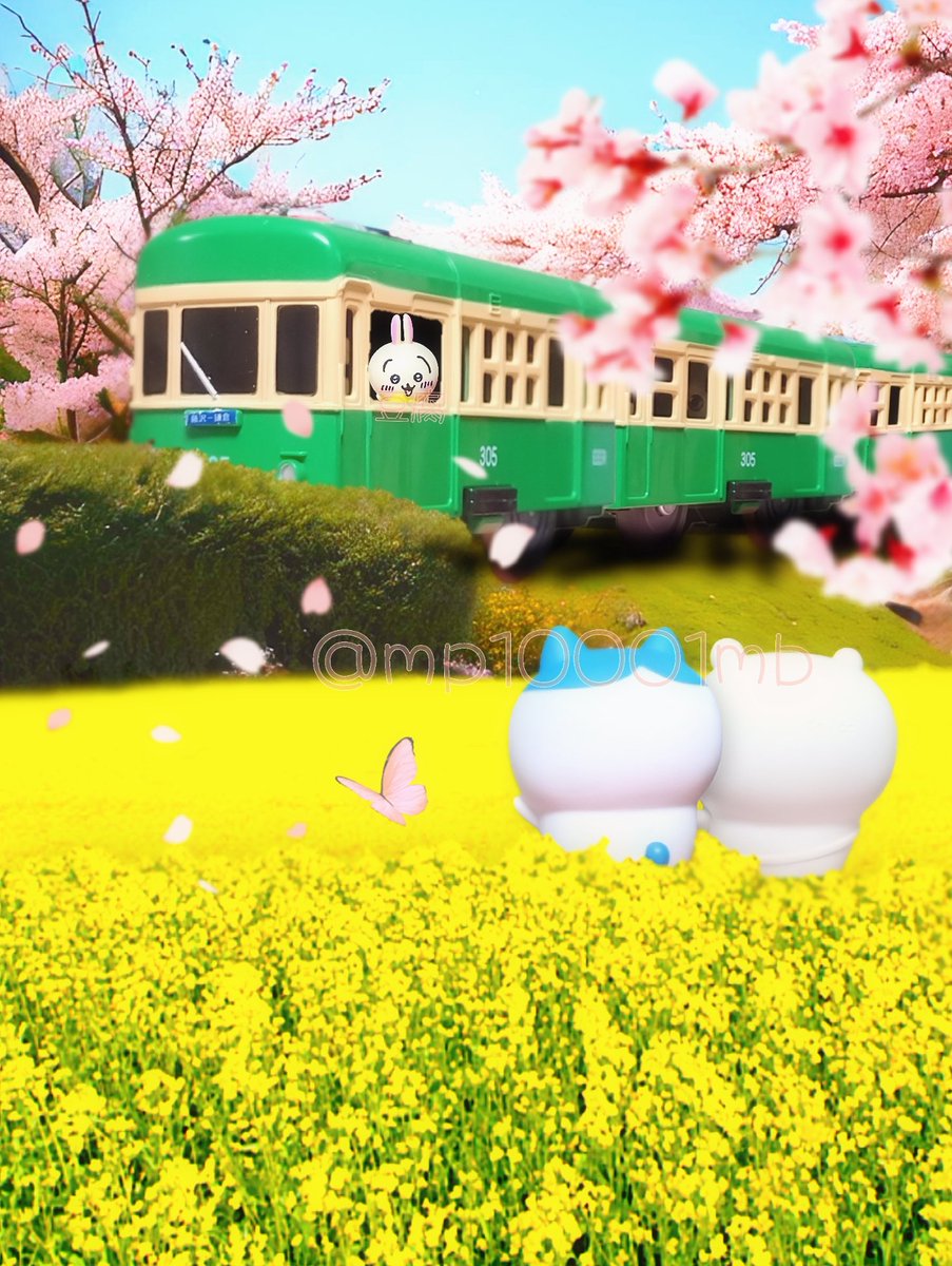 mp10001mb's tweet image. #楽しく玩具撮影会
4月のメインお題『春』
#ちいかわ