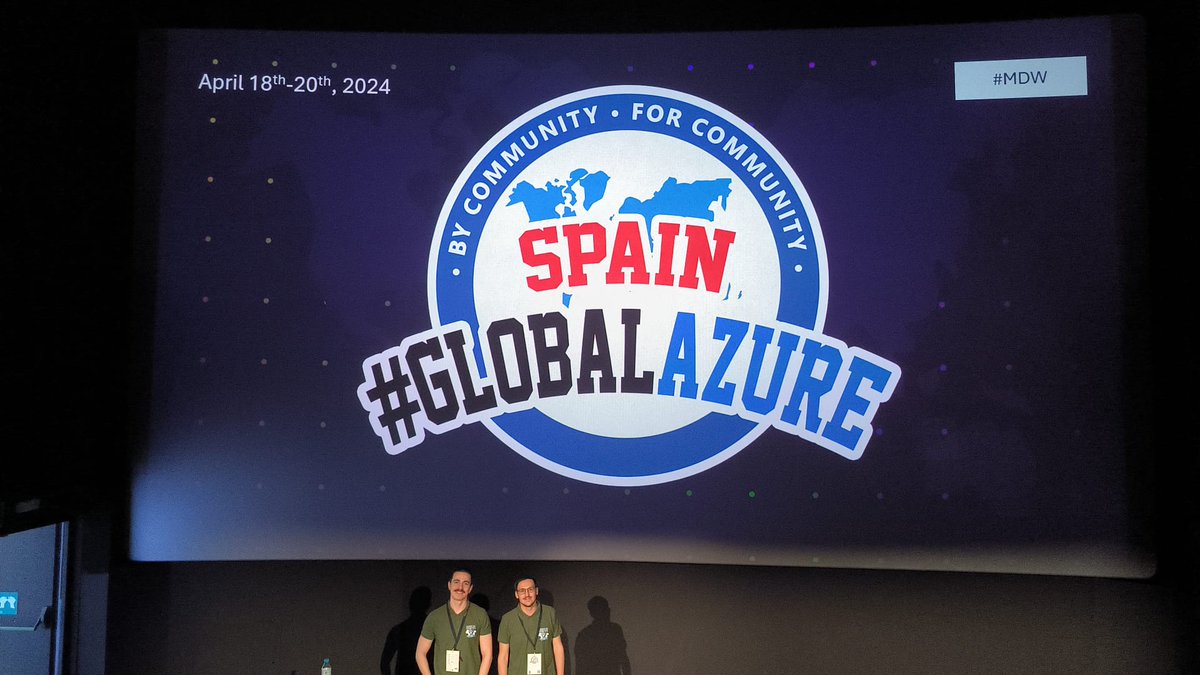 GlobalAzureES's tweet photo. Lo que nos perdimos de la API de OpenAI: Tools y Assistants con Javi yUrko. ¡No te lo pierdas! #GlobalAzure #GlobalAzureSpain https://t.co/3zGpm2WyuM