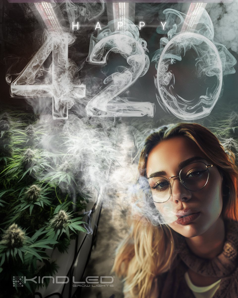 Happy 4/20 from your friends at KIND LED! 🌿💚 Today, we celebrate the vibrant community of growers, enthusiasts, and everyone who appreciates the beauty of plants, we're lighting up in your honor! 😶‍🌫️🍃💨