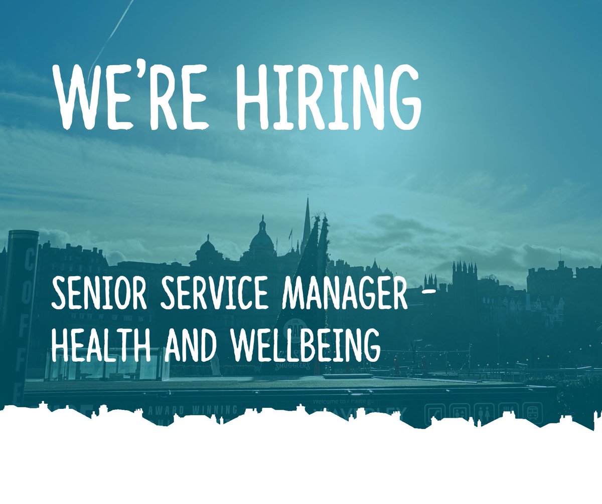 We're looking for a creative, values-led professional to join us as our Senior Service Manager - Health and Wellbeing. If you want to play a lead role at the heart of an organisation making a difference to people’s lives, this could be the job for you. buff.ly/3JmjfQy