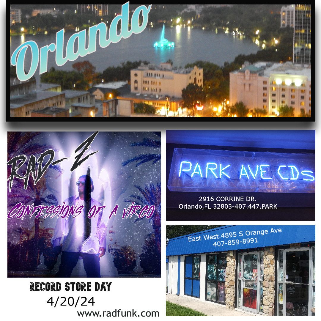 #RecordStoreDay2024  falls on a #saturday...the best time to get new music..#physically hold the music in your hands,My latest full-length album is on sale at these stores...
#Orlando #centralflorida