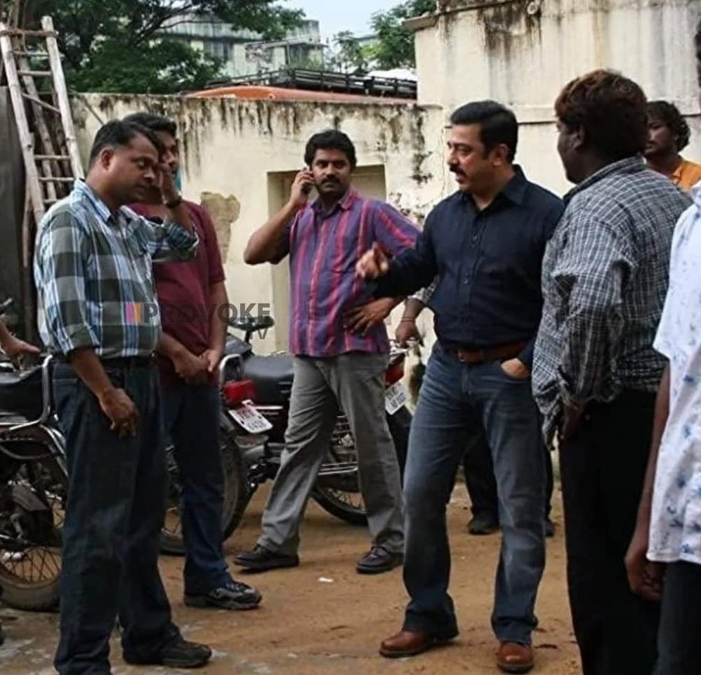 The Epic Shot is in the making

Likewise the epic journey for #Indian2 is begun..

#KamalHaasan 
#GouthamMenon
#VettaiyaaduVilaiyaadu