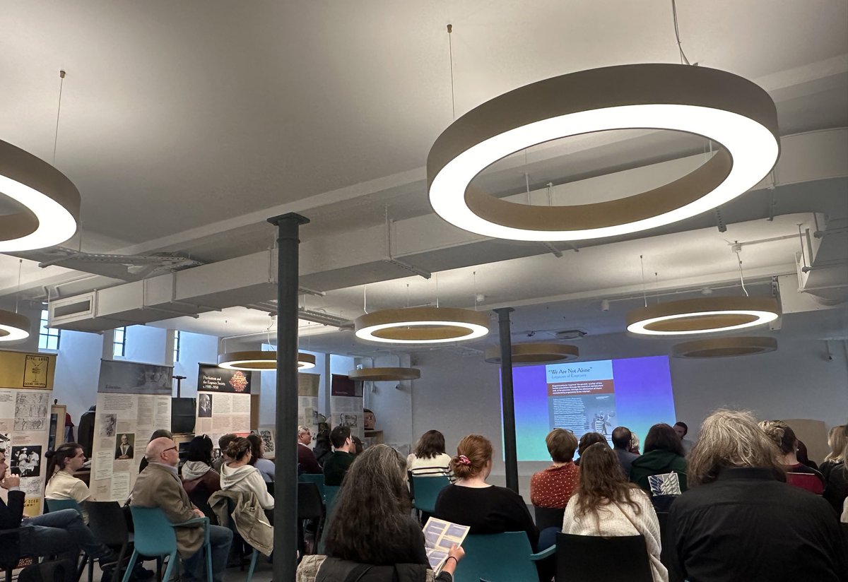ThinkHumanFest's tweet photo. ‘Racism, Eugenics and the Assumed Inferiority of Romani People’ talk is happening now! 

📍@MuseumofOxford 

@mariusturda, @johnhenry185, @TereziaRostas 

#thinkhumanfest https://t.co/hTCbrohhpD