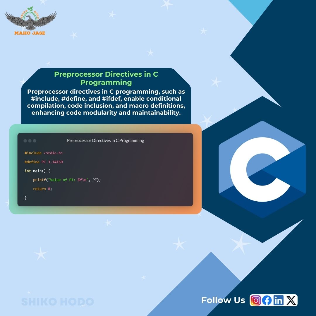 mahojase's tweet image. Tech Imbibing: Day 477
.
.
.
#Cprogramming #ProgrammingInC #CodersInC #CCode #LearnC #CodeWithC #cprogramminglanguagebasics