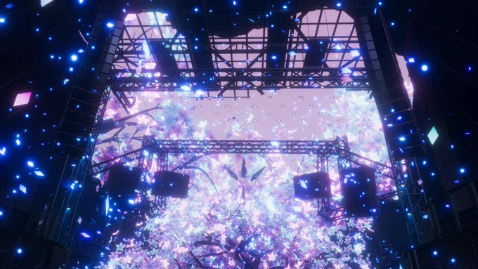 いや、凄かった…………… やっぱパーティクルライブの満足度すげーーーーーーーーーーー あとやっぱ僕は青空×パーティクルの演出が大好きだな…………… #METAKNOT