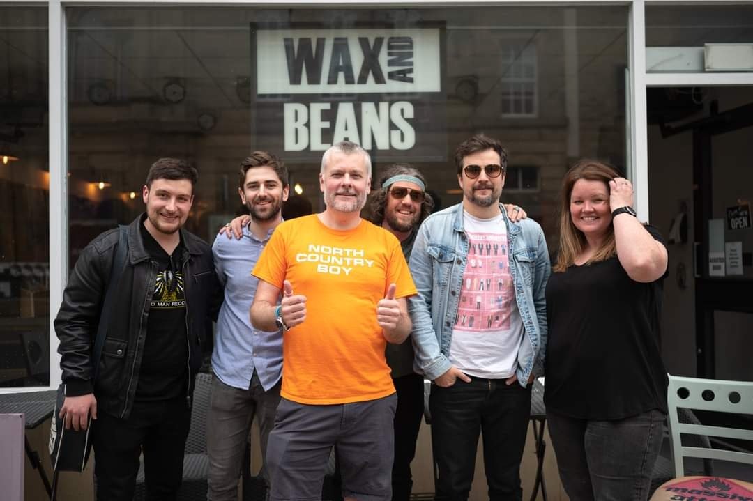 theheavynorth's tweet photo. 2 YEARS AGO we celebrated the release of our debut album #ElectricSoulMachine with 3 in-store performances and album signings on @RSDUK

@waxandbeans, Bury
@CollectSurvive, Waterloo 
@jacrecordstore at Phase One 

📸 @conga1878 https://t.co/mLxfPsgYlw