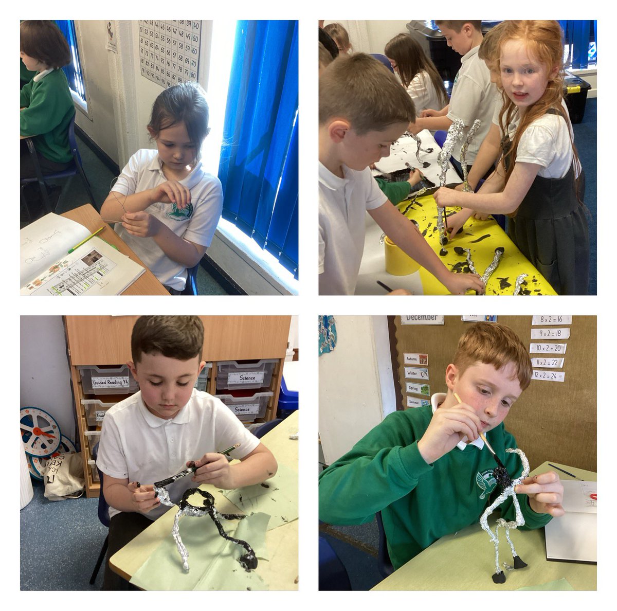 It’s been another incredibly busy week at Arrow Valley! Mallards 🦆 (Year 3) and Herons 🦩 (Year 3/4) have all been creating their elongated figure sculptures inspired by Alberto Giacometti. 💚 @Curriculum_USP @baronbedford @Edu_Meadows