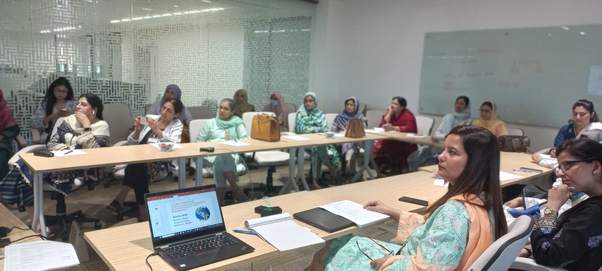SamAlwani's tweet photo. @AKUObGyn today organized a workshop on Managing valvular heart diseases in pregnancy at @AKUGlobal, Karachi. The workshop was a hybrid event which was attended by number of participants as a huge success. Prof. Tazeen from SOGP was also in attendance & as panelist. https://t.co/JZ2VnJhcgT