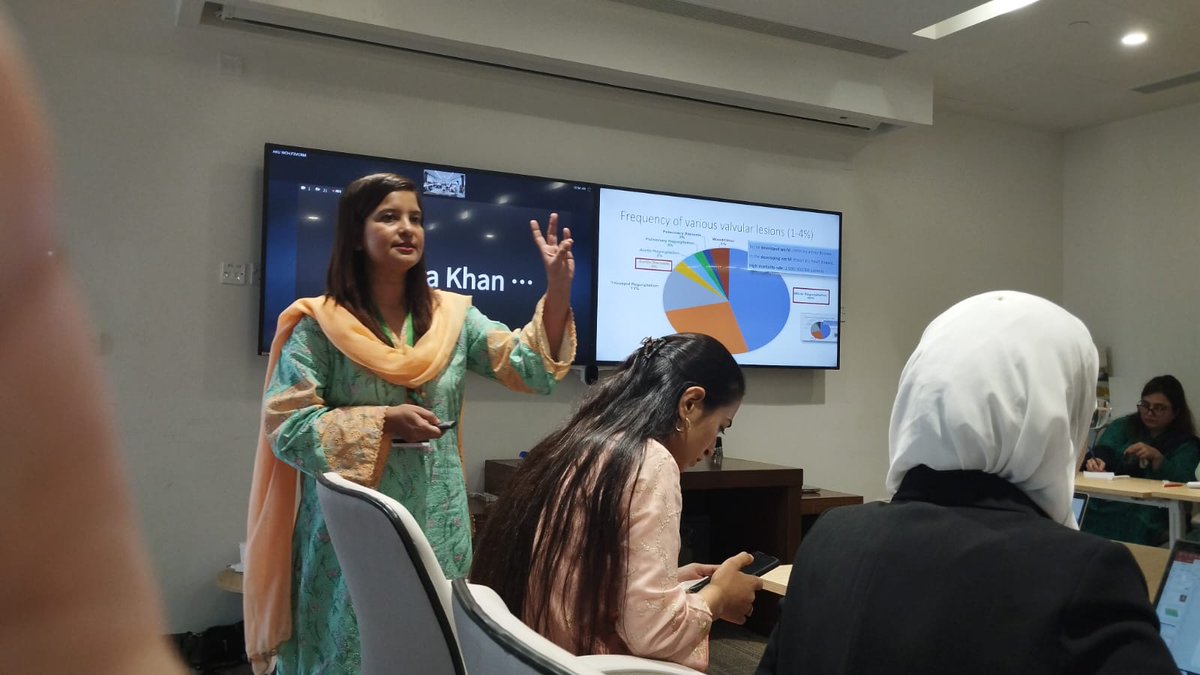 SamAlwani's tweet photo. @AKUObGyn today organized a workshop on Managing valvular heart diseases in pregnancy at @AKUGlobal, Karachi. The workshop was a hybrid event which was attended by number of participants as a huge success. Prof. Tazeen from SOGP was also in attendance & as panelist. https://t.co/JZ2VnJhcgT