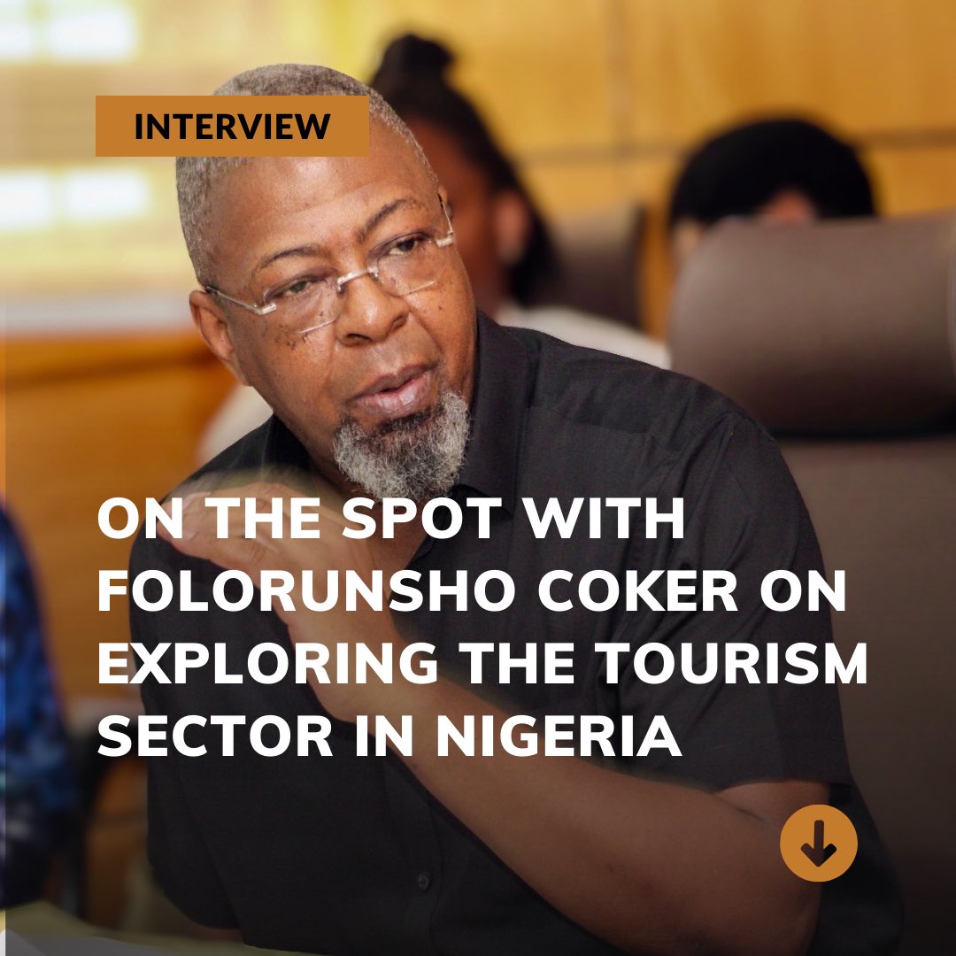 Watch this in-depth conversation as Folorunsho Coker, Director General of the Nigerian Tourism Development Authority #NTDA sheds light on exploring the tourism sector in Nigeria. 

Click here to watch: youtu.be/hnsXa1UH2wY?si…

#TourNigeria #NigerianFlavours #DomesticTourism