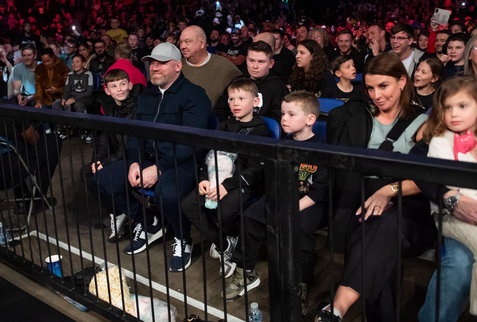 Alex McCarthy on X: "Star-studded affair at the O2 with WWE in town last  night. Drew McIntyre took the chance to cook Wayne Rooney on the mic too 😂  LINK: https://t.co/5UtaNydIxP https://t.co/dyZwALieUL" /