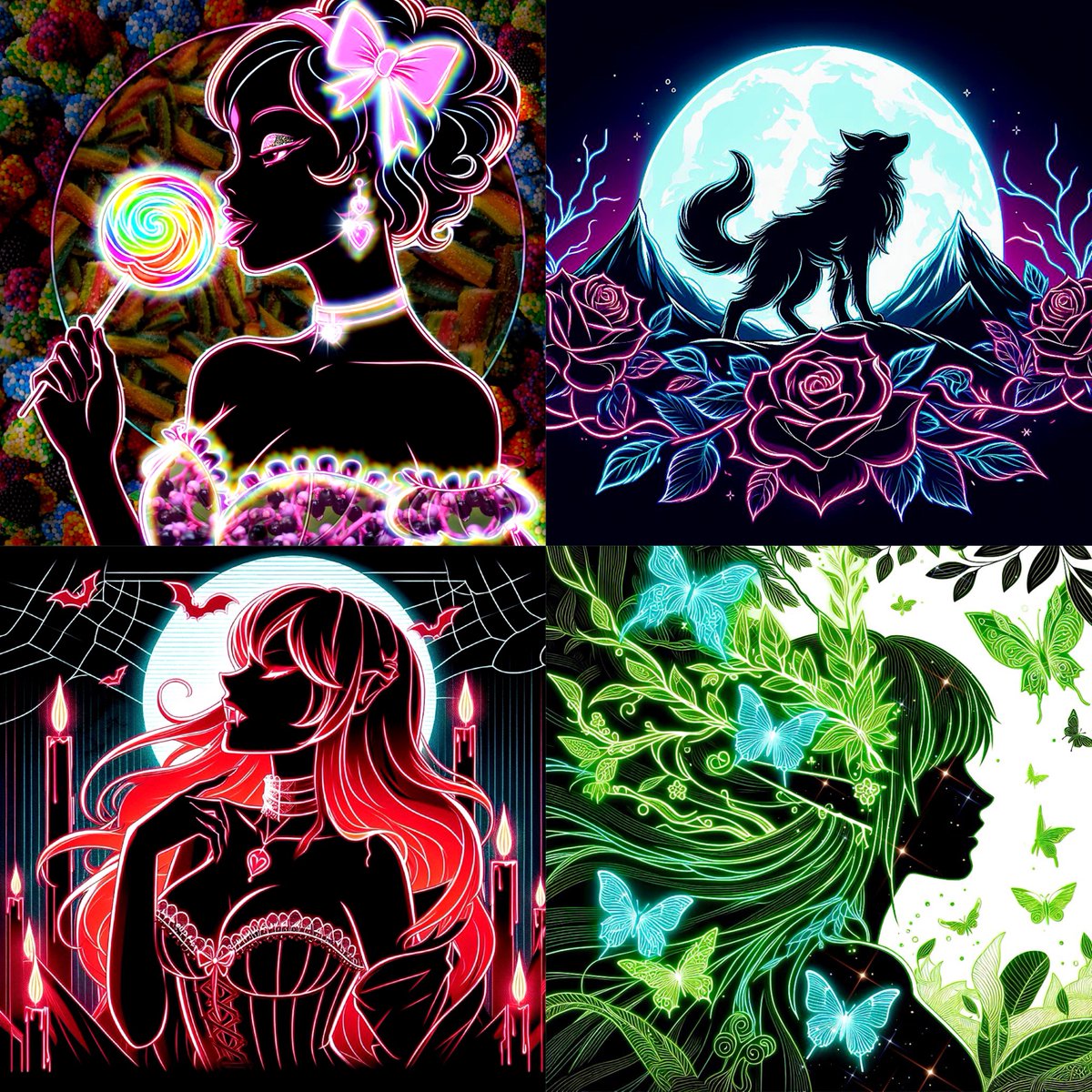 @JohnnyBoyArt “Glowing Shadows” collection ✨

1.Candy shop (Collaboration with @libertyvisions_  )
❣️6/8, 8 $XTZ

2.A lonely wolf
❣️4/6, 3.5 $XTZ

3.Deadly charm
❣️4/6, 3.5 $XTZ

4.The Elf’s Grace
❣️4/5, 4 $XTZ

objkt.com/collections/KT…