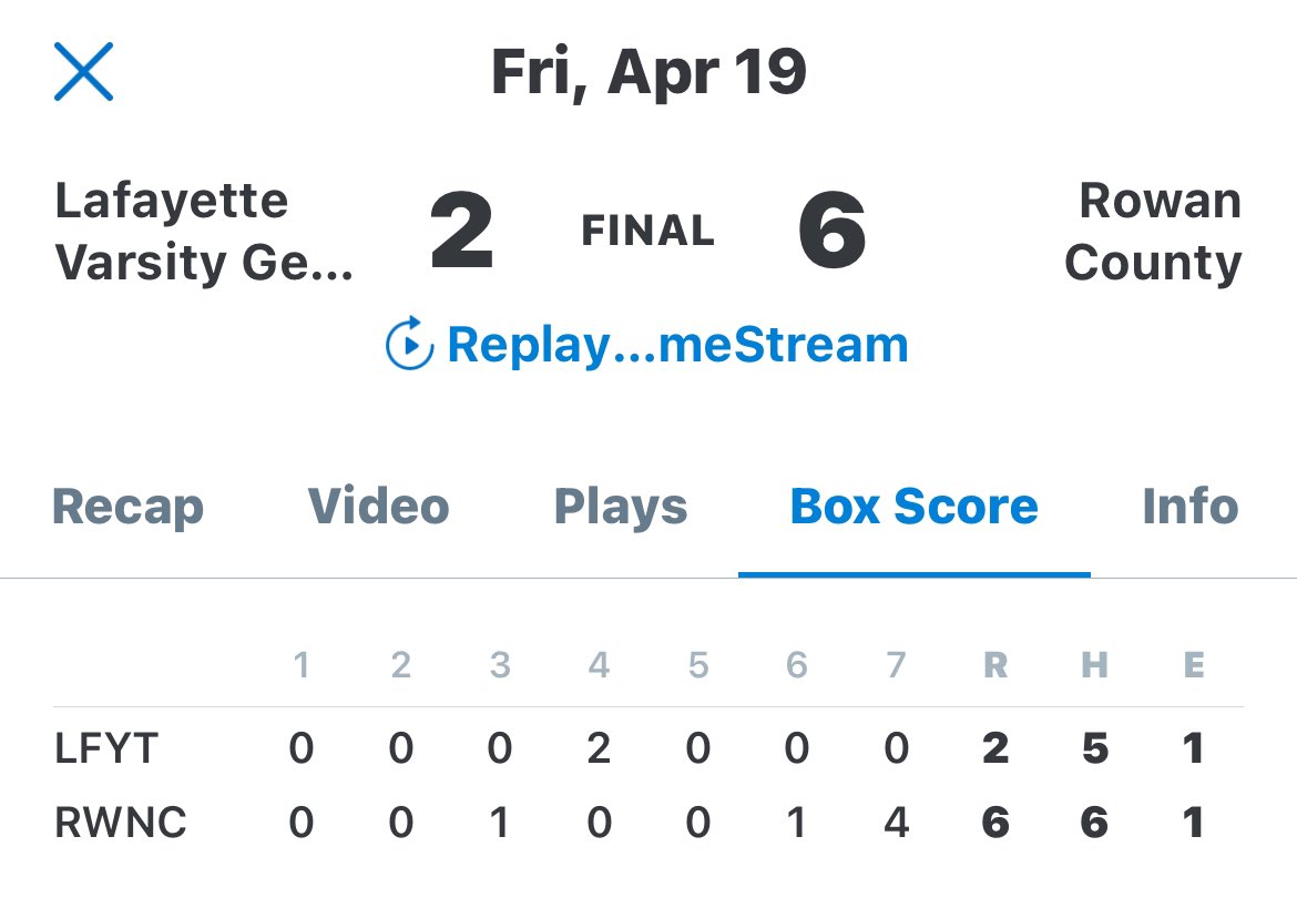 LafayetteHSBaseball tweet media