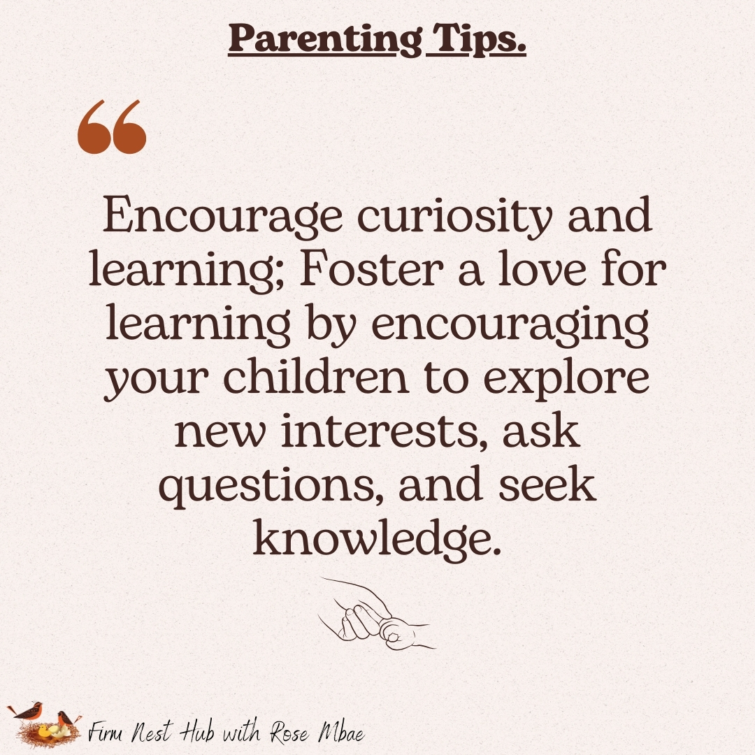 𝐏𝐚𝐫𝐞𝐧𝐭𝐢𝐧𝐠 𝐓𝐢𝐩𝐬

#parentingtips #parenting #Education #mentalhealth #kenya #relationship #Holiday #children #comedy #love #counselling #counselingpsychology #counselingservices #positivemindset #positivereinforcement