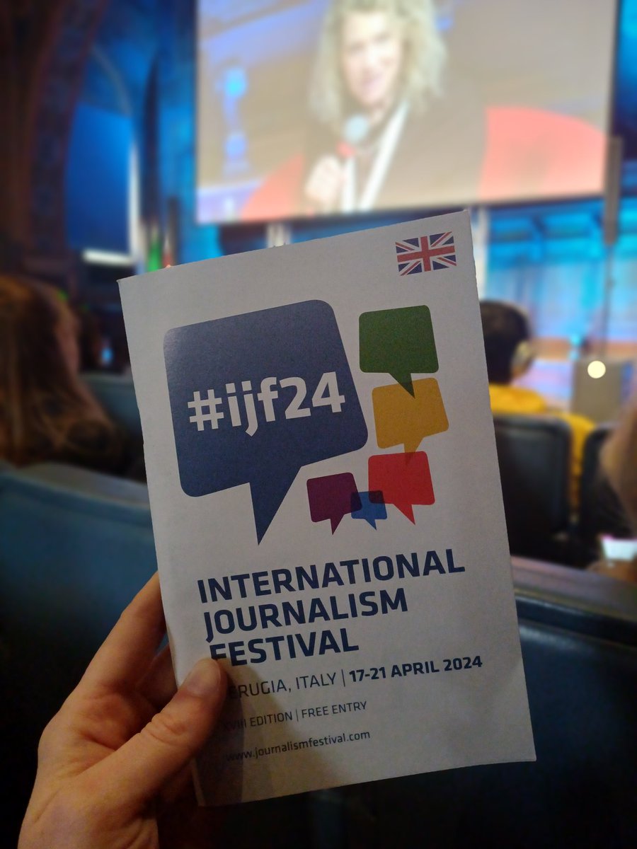 It feels so good to be back at @journalismfest in Perugia.
War reporting, leak prosecutions, reporting climate change, mainstreaming gender equality narratives, generative AI in the news, women-led movement in Iran...looking forward to all these panels. 
#ijf24