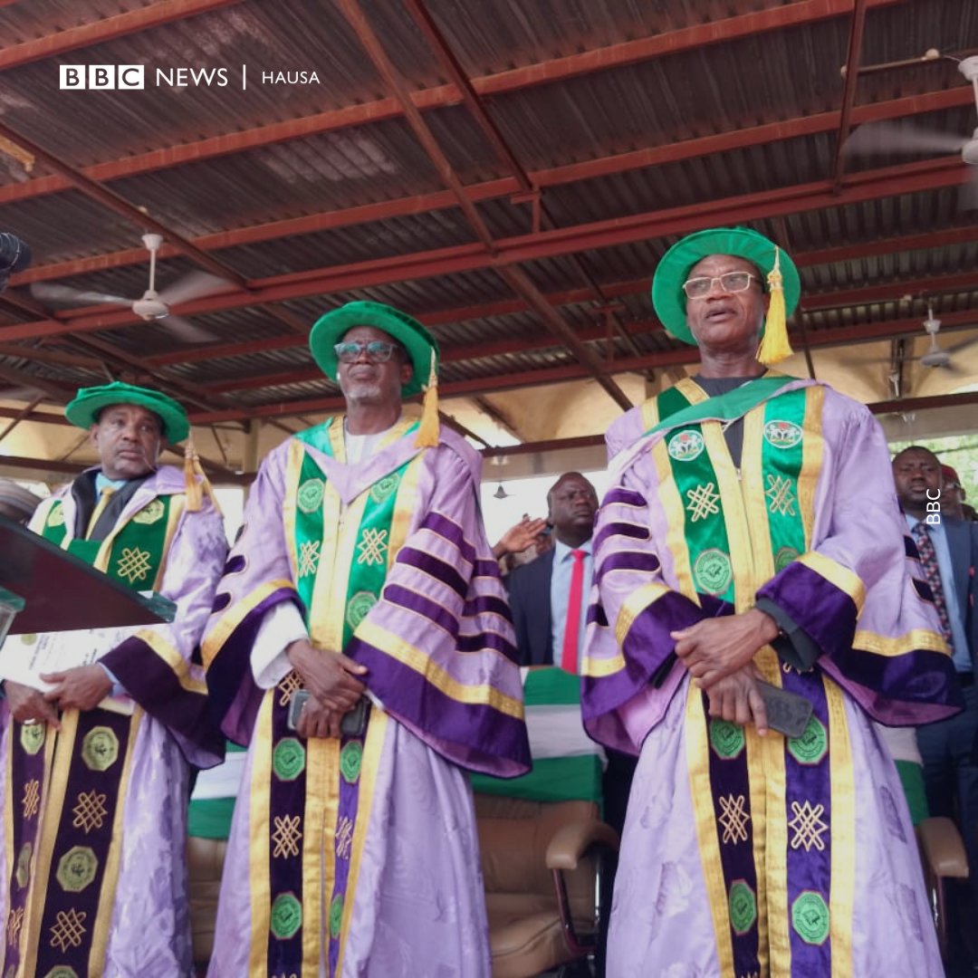 Shugaban Jami'ar, Farfesa Suleiman Bilbis ne ya bayyana hakan yayin taron yaye ɗaliban da jami'ar ta shirya ranar Asabar, a babban filin taron jami'ar da ke Sokoto. Ƙarin bayani - bbc.in/4aZPpNt