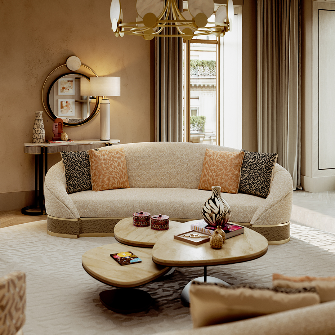 FratoInteriors's tweet photo. This season, we’re focusing on gentle curves, from the sloped back of our stunning LORETO Sofa to the mid-century-meets-modern angles of our ANTWERP Coffee Table. Like what you see?
Explore the collection via the link in our bio.
#FRATO #LivingRoom #DesignerLiving #Madrid https://t.co/zaGnANqShq