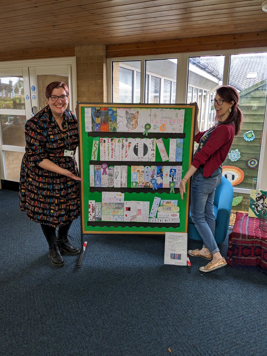 ESJ Bookfest, 2024. 
Look how excited Miss Lloyd and Mrs Turner are!