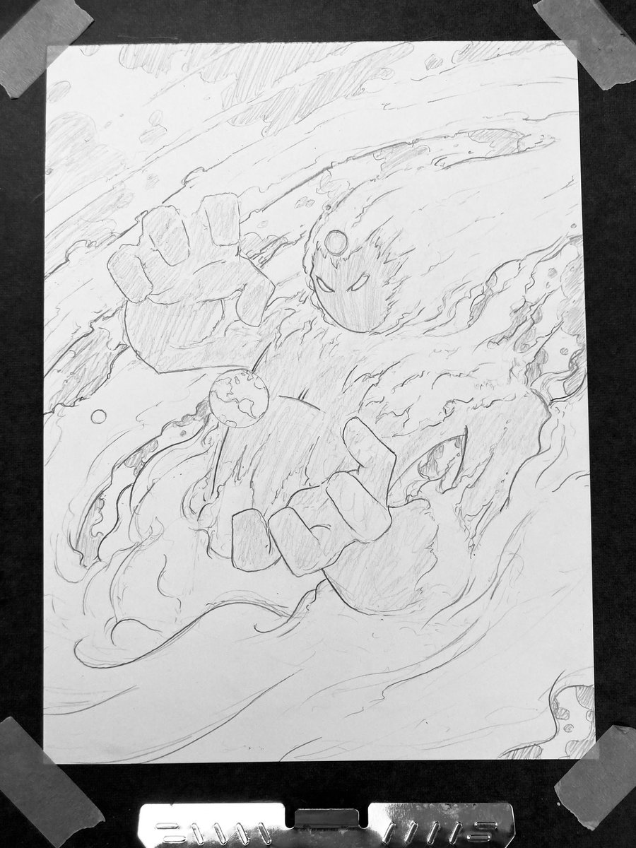 Looking forward to inking and coloring this pencil sketch.   

What should the title be?

#drawingart #art #Sketching #illusrtation #comicbookart #artist