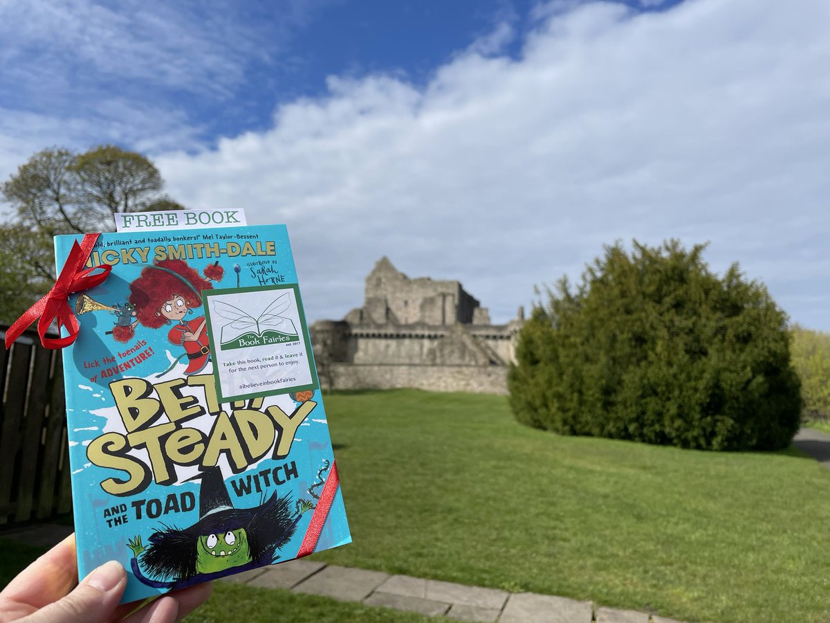 “‘Rules are for fools, baby.’”

The Book Fairies are sharing copies of #BettySteady and the Toad Witch by #NickySmithDale today.This is the first in a brand new series

Who will be lucky enough to spot one?

#ibelieveinbookfairies  #TBFToad #TBFHarperCollins #Edinburgh @nickydale