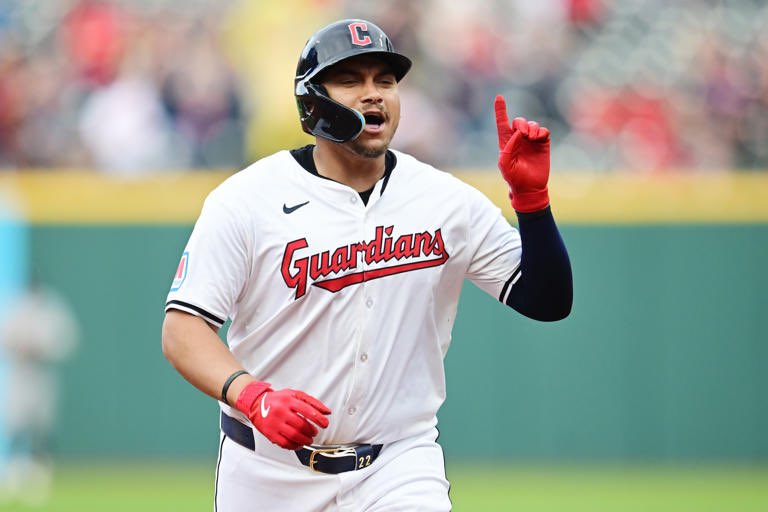 MLB Batting Average Leaders from May 30, 2023 to April 19, 2024 (minimum 50 at-bats): • JOSH NAYLOR (.345, 125-for-362) • Mookie Betts (.341, 161-for-472) • Shohei Ohtani (.338, 129-for-382) • Ronald Acuña Jr. (.335, 167-for-499) #ForTheLand | @CleGuardians