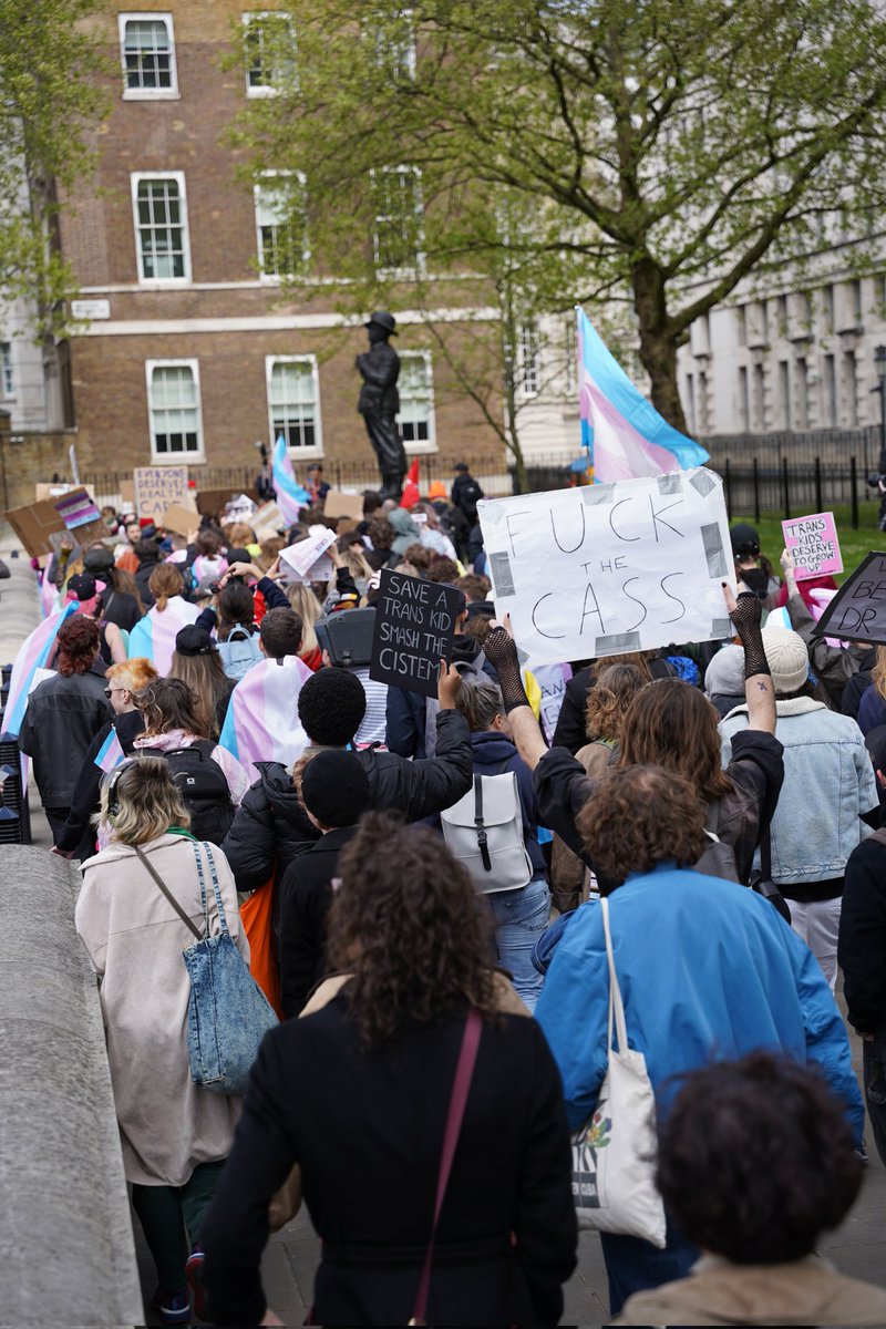 @S3xTheoryDee The crowd going past 10 downing street.