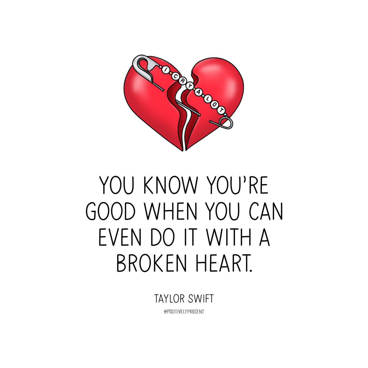 Even with a broken heart! 💔 @taylorswift13 @taylornation13