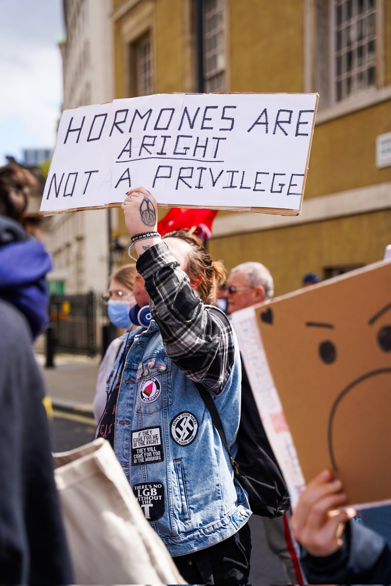 @S3xTheoryDee 'Hormones are a right, not a privelege'