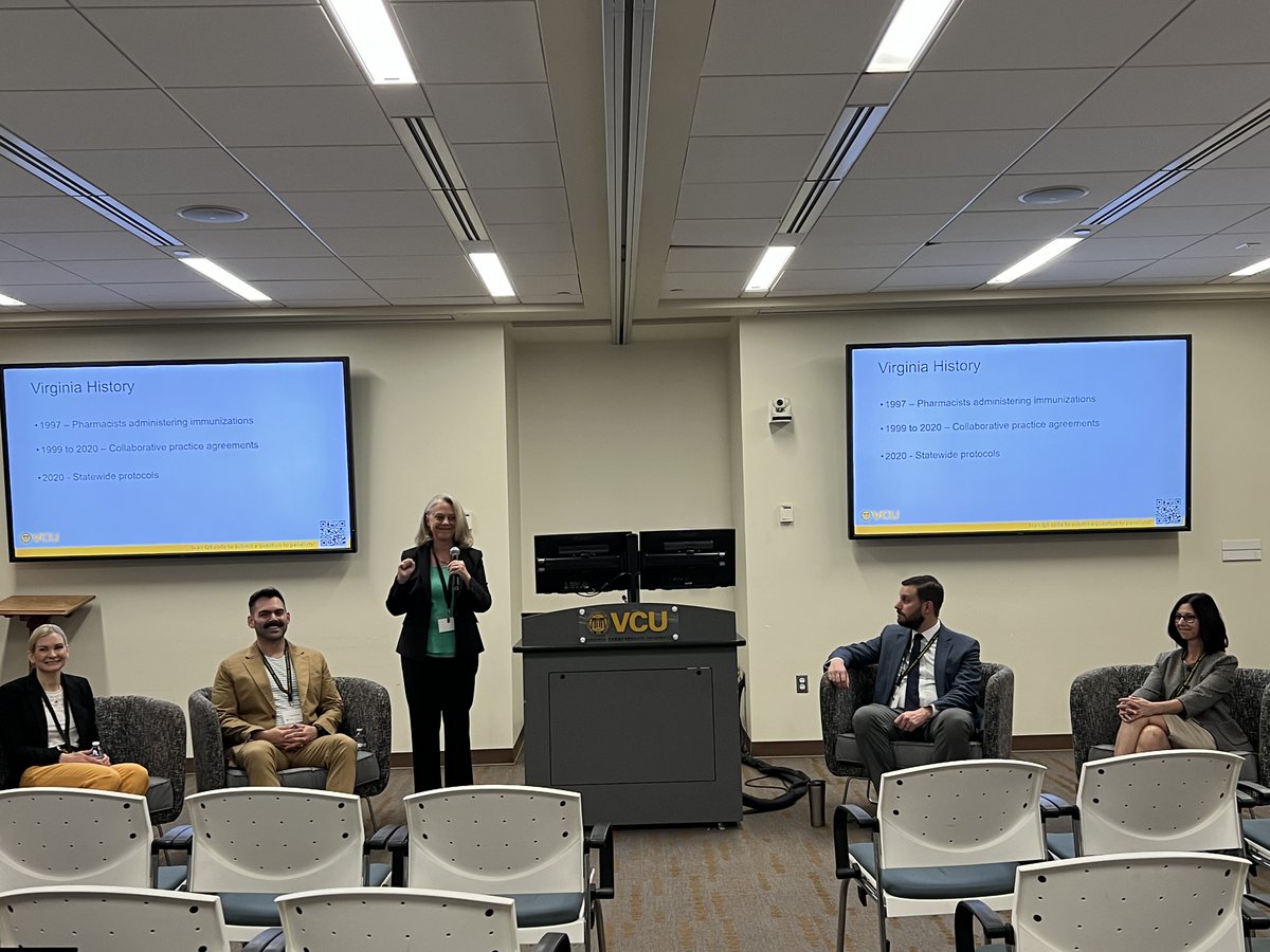 VCUPharmacyCPPI's tweet image. @VCUPharmacy reunion is in full swing and so is our #CPPI CE Panel Discussion!