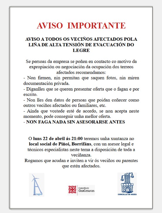 aldeaslibres's tweet photo. 📢 INFO IMPORTANTE 📢 https://t.co/8esnCqONrn