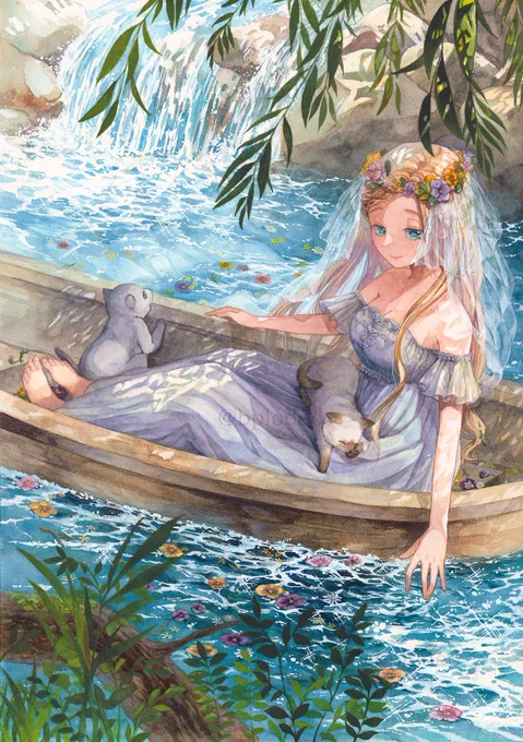 #花咲く風光る展「音」水の音、光の音それは春の音 