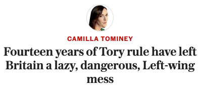 There's bonkers and then there's bonkers squared - it's the Telegraph.