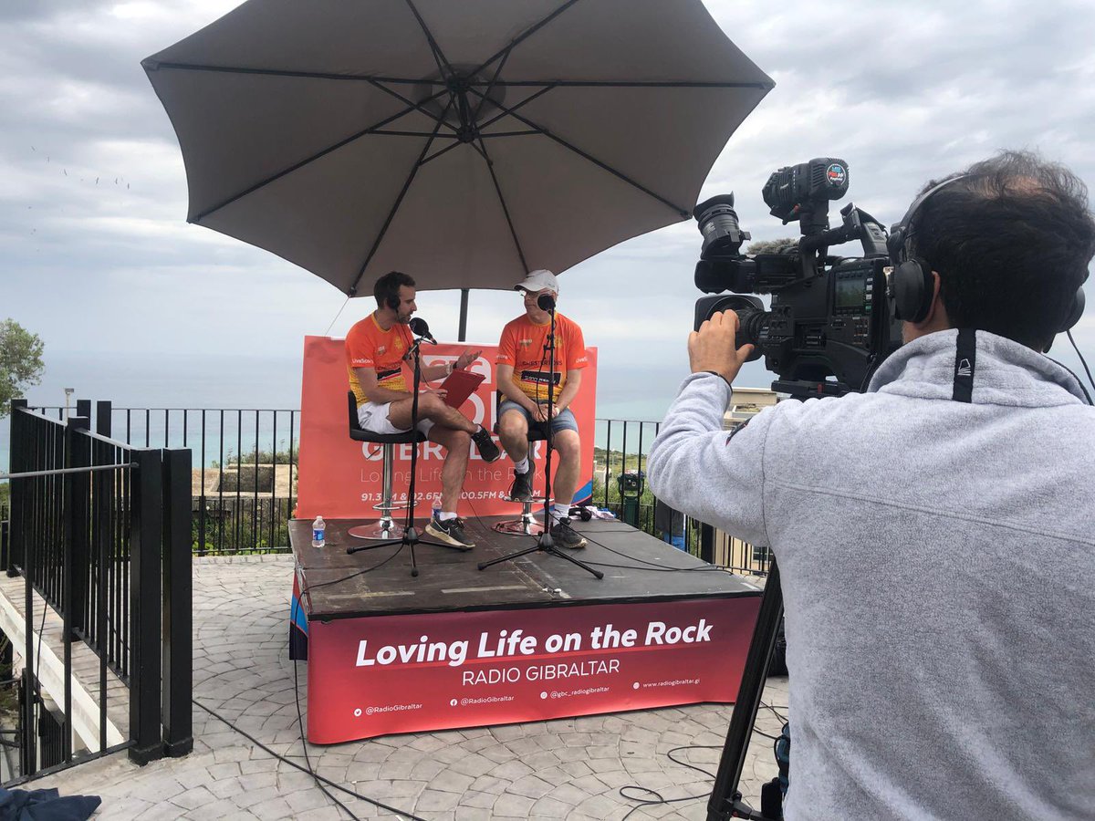 Gibraltar_Mike's tweet photo. Thanks @GBCNewsroom for the opportunity #medsteps @CancerReliefGib @Chestertons_Gib https://t.co/ZQsE55wVWK