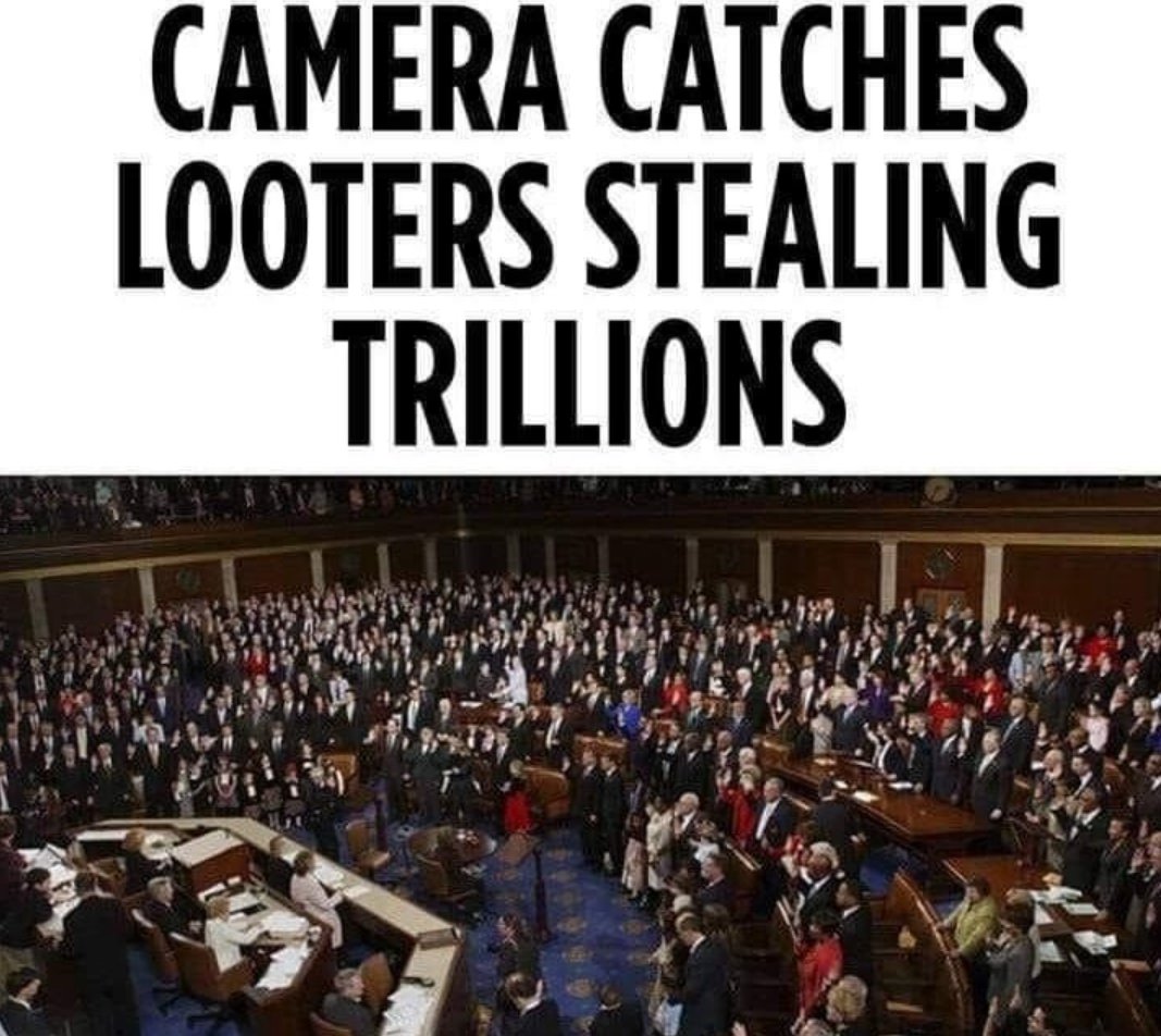 The real robbing and pillaging of America! They are the real criminals. They're laundering tax payer money and enriching themselves at our expense. They hate us! 

#WakeUpAmerica