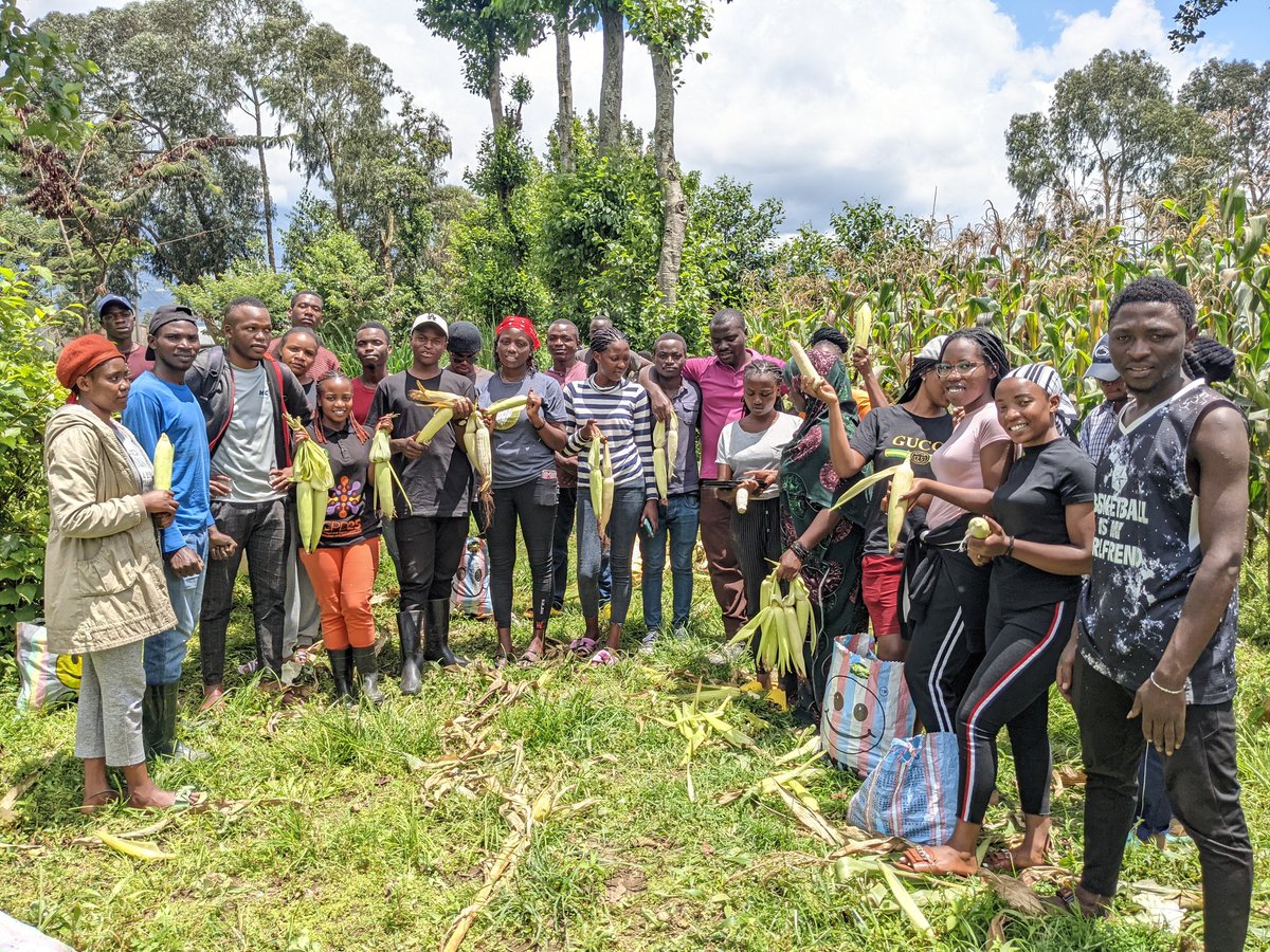 The fields are calling, and our youth are answering. Let's support their journey in agriculture and watch them bloom into tomorrow's leaders. Kudos to @agriresearchclb and @RwandaCSSA For Empowering our youth.
#YouthInFarming #LeadersOfTomorrow