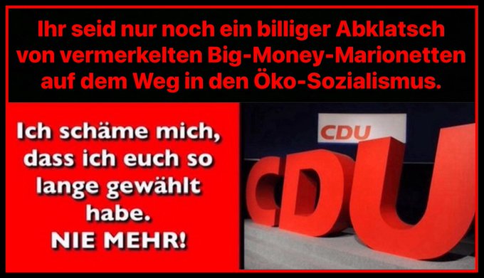 Spätestens seit 2 0 1 5 müsste dem MICHEL klar sein: 'Wir schaffen das'... NIE !! Merkel hat den Bürgern nur Brei um den Mund GESCHMIERT. 😱 🇩🇪 😱 Ein Land mit OFFENEN Grenzen + PLÜNDERUNG der Sozialkassen K O L L A B I E RT : 'Wir wurden nur angelogen' QUITTUNG...: 🔥 🔥 🔥