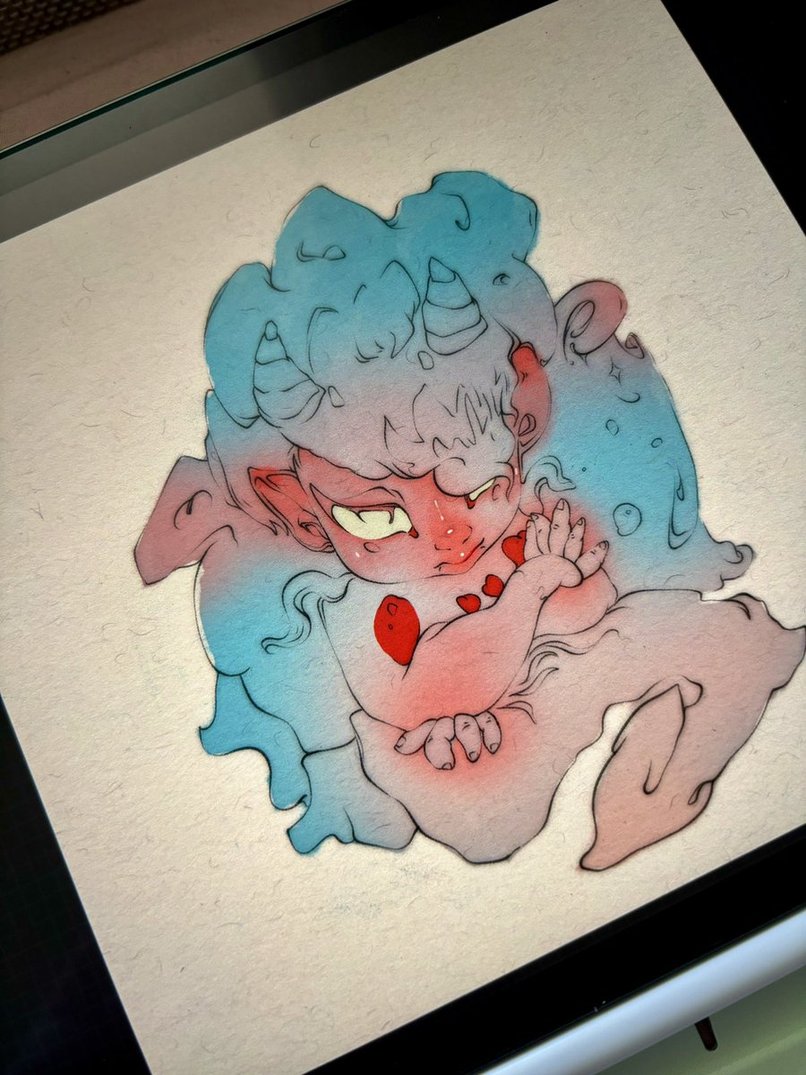 Good morning 🌸

So, I wanted to draw a little bit yesterday but ended up drawing 5 hours until 4am 💁🏼‍♀️ 
I didn't draw for a long time, and now I want to explore my own style, find what I like, and looking back at my art I can see some common things that I enjoy a lot :3