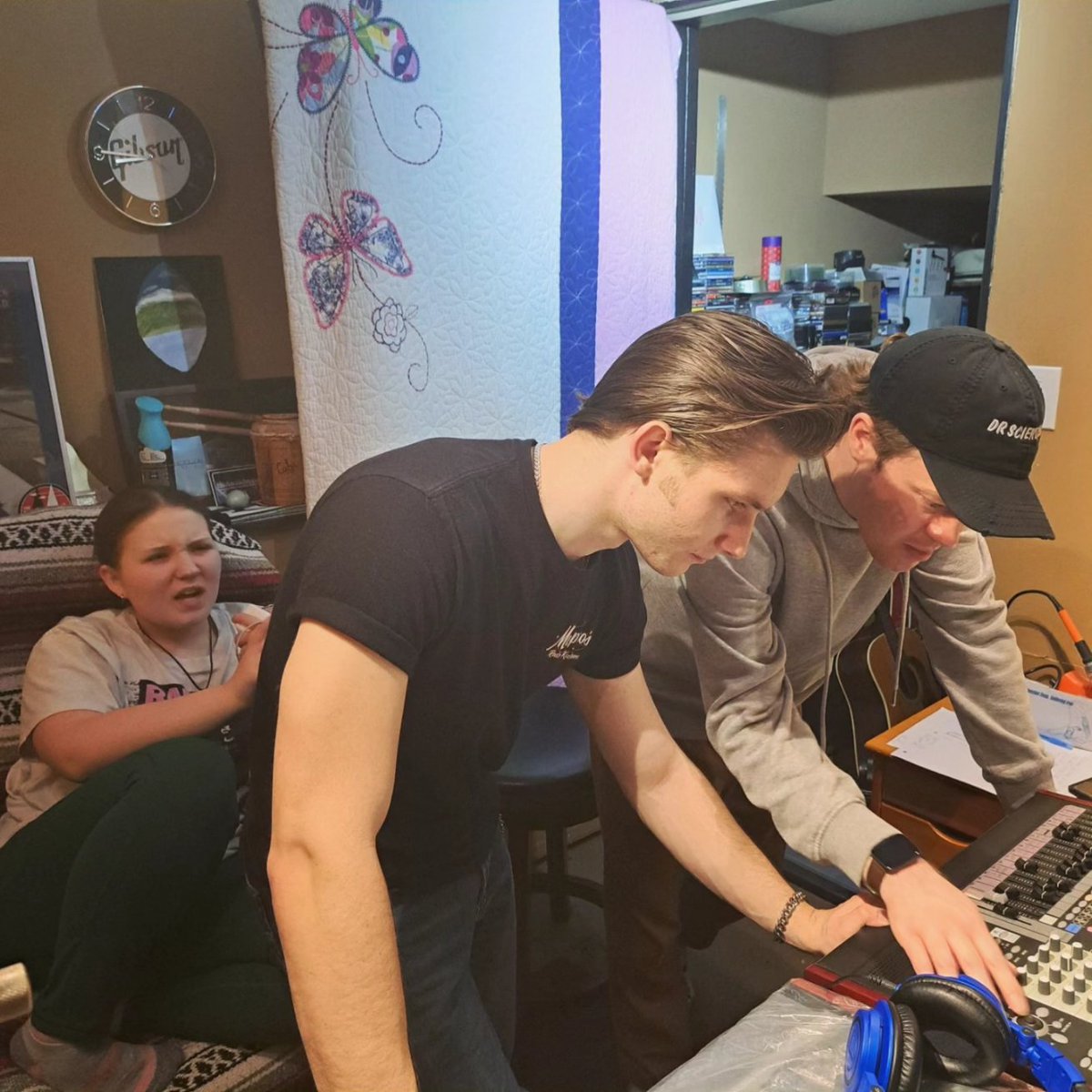D_F_H_K's tweet photo. It's official, Dixie Fried Hep Katz finished recording our 3rd album!! We look forward to sharing our hard work with you all in the next coming months. 🥳 https://t.co/wHlMBoTtP4