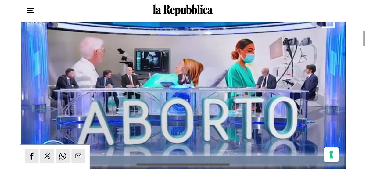 In #Italy the #righttoabortion is threatened by the government, the first in Italian history to be led by a woman. The public debate is led by men. #abortion #womenrights #trashtv #srhr #mybodymychoice