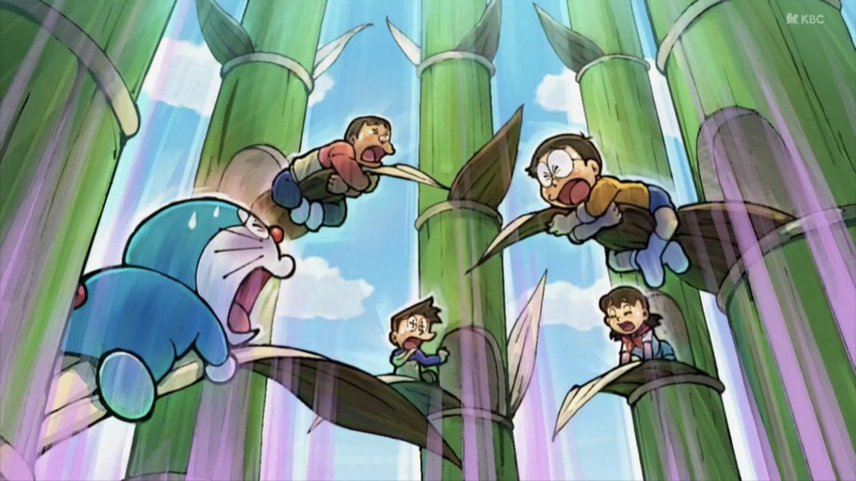 「竹になったw  #ドラえもん 」|ワトソン士のイラスト
