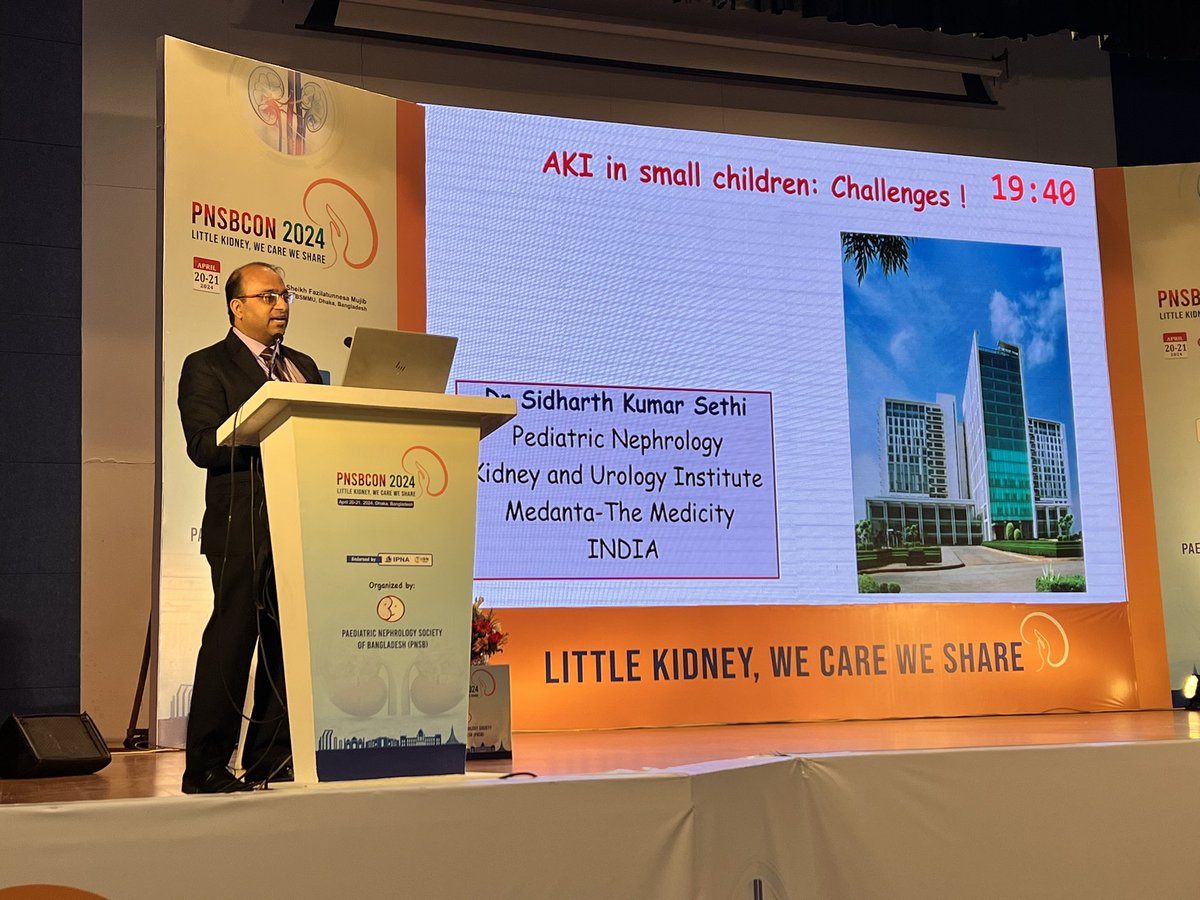 Neonatal AKI : challenges .. Excellent talk by dr Sidharth ( initiator of preventing pediatric AKI in Southeast Asia ) #PNSBCON24 @pcrrticonic @rupeshrainamd @IPNA_PedNeph @ISNkidneycare 't