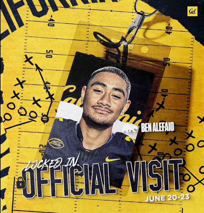 Recruiting Rumor Mill - News flying fast and furious after big junior days: Click here: bit.ly/3JMjAMJ Spring games around the country and big junior days drew lots of visitors. Safety Benjamin Alefaio (Orange Lutheran) had a great visit to Cal.