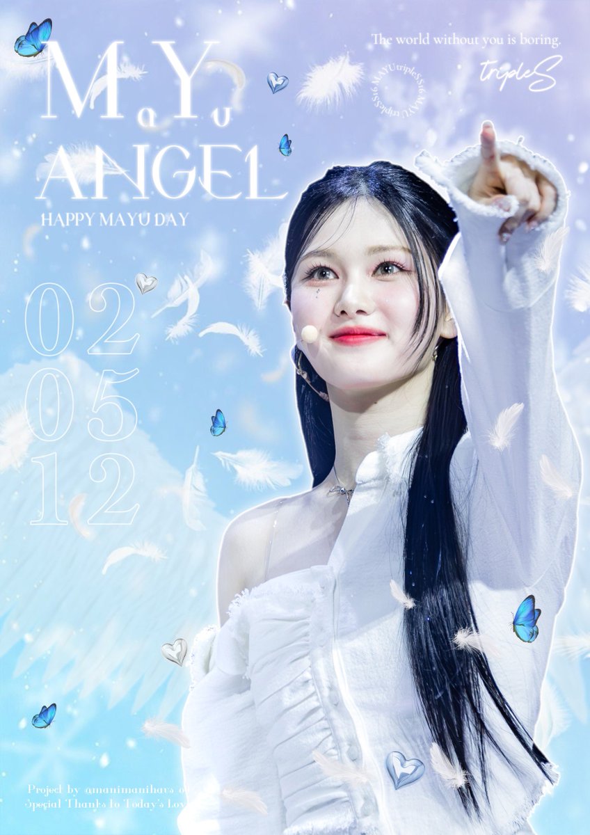 manimanihaus_o0's tweet photo. 2024 MAYU Birthday Cafe Event

🪽 𝑴𝒂𝒀𝒖 𝑨𝑵𝑮𝑬𝑳 🪽

📍로얄마카롱 ROYAL MACARON
🗓️24.05.11 - 24.05.13

마유를 사랑하는 여러분, 카페에서 기다리고 있습니다.

#MaYu_ANGEL 
#5월에태어난천사
#5月に生まれた天使

#tripleS #트리플에스
#Mayu #마유 https://t.co/1ERw1avzZl