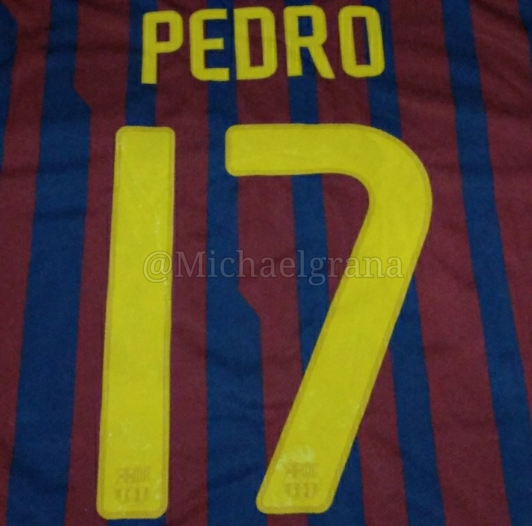 Michaelgrana's tweet photo. #Jersey4Sale
Barcelona Home 2011-2012 Final Copa del Rey 2012
Pedro #17
Patch CdR + WCC + TV3 L
Excellent
All Original
1500k

*Di Final Pedro mencetak 2 gol &amp; menjadi Man Of The Match. Barça juara unggul 3-0 atas Bilbao

+6285715080066

Tq @Jerseyforum
#Barcelona #JerseyBarcelona https://t.co/zamwngm6m6